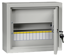 Щит распределительный навесной IEK ЩРн-12з 265x310x120 с замком IP31 картинка 